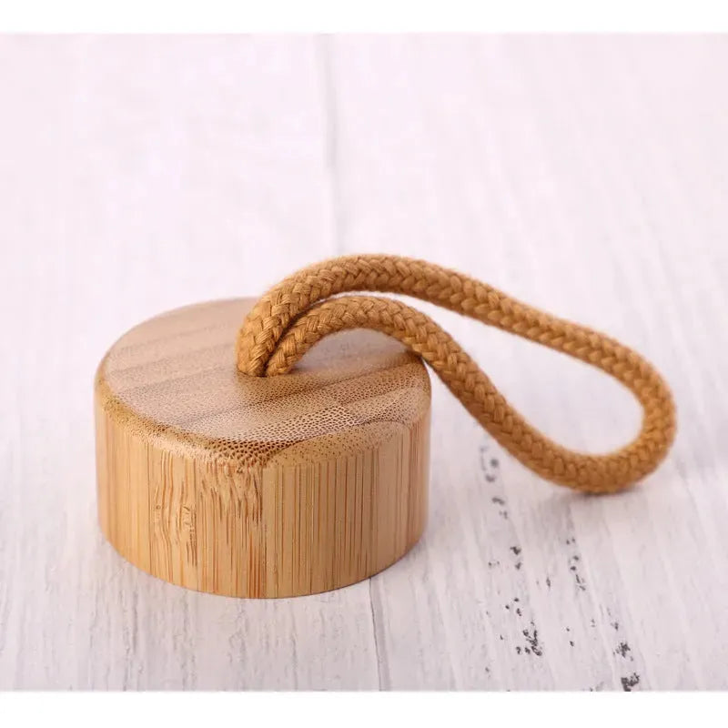 Crystal Infused Elixir Glass & Bamboo Water Bottle - Bellarte Enchanté Crystal Infused Elixir Glass & Bamboo Water Bottle